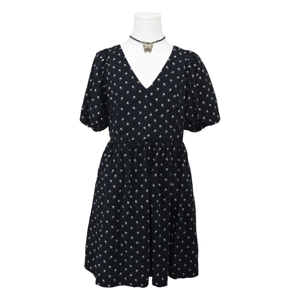 Madewell Floral Mini Dress XS Cottagecore Soft Girl 90s Vibes - Picture 4 of 9